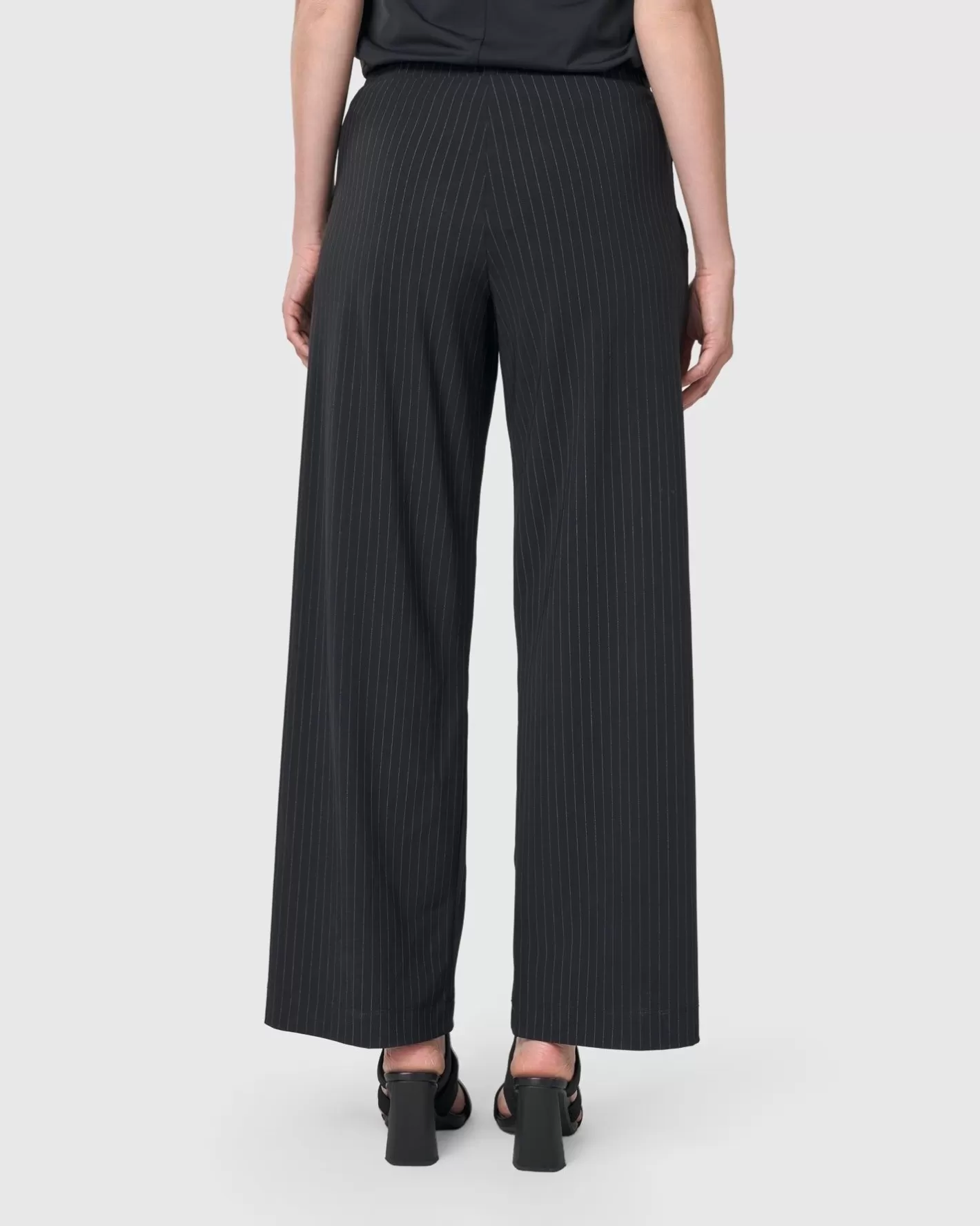 Audrey Straight Leg Pants, Pinstripes | Alembika Cheap