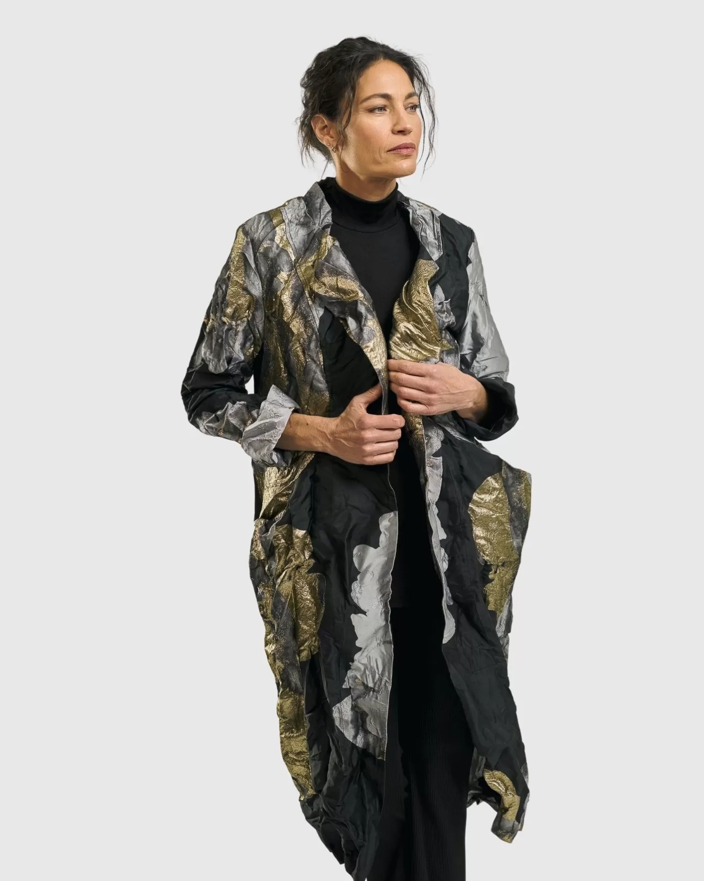 Byzantine Jacket, Gold | Alembika New