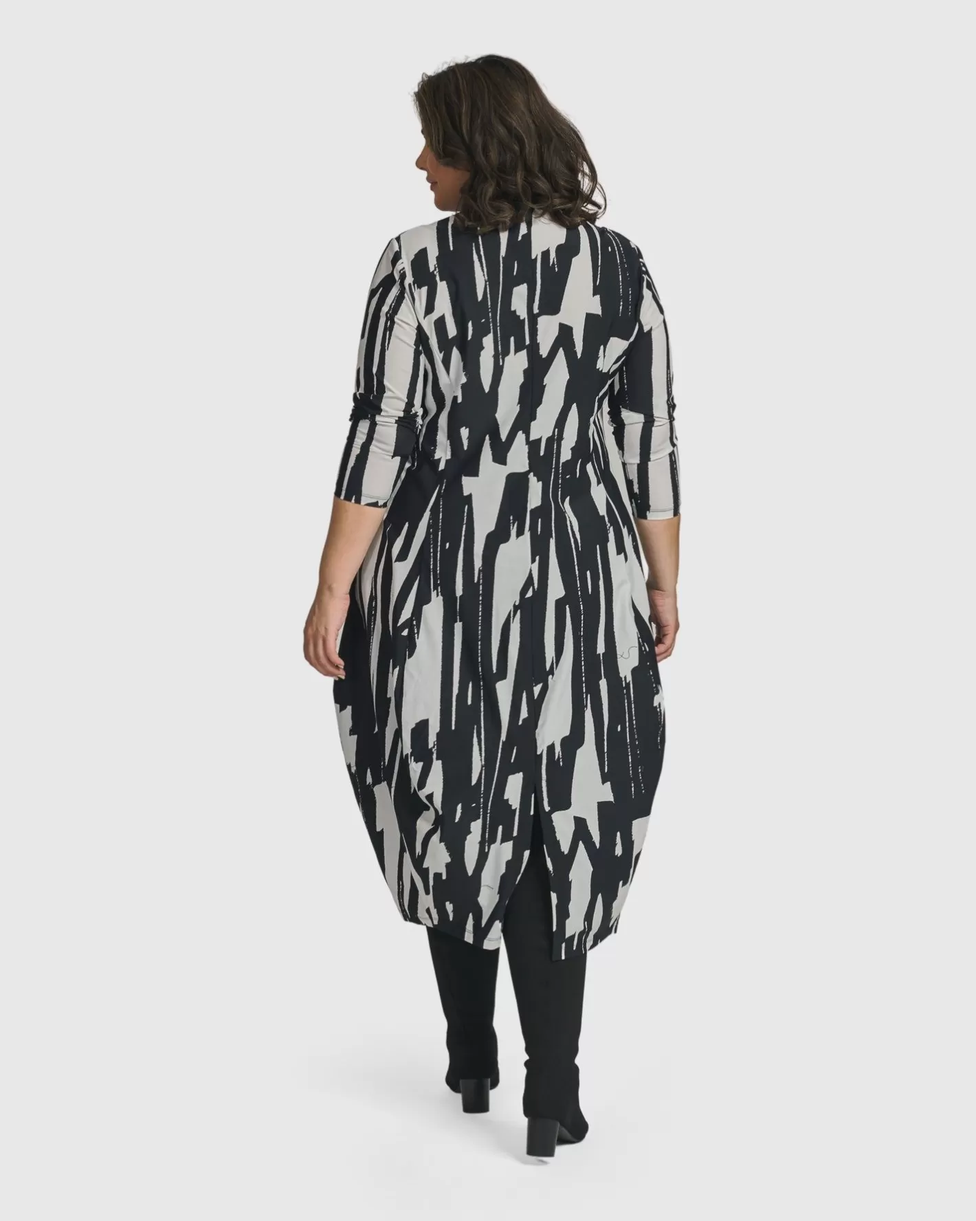 Cyber Cocoon Dress, Brush | Alembika Online