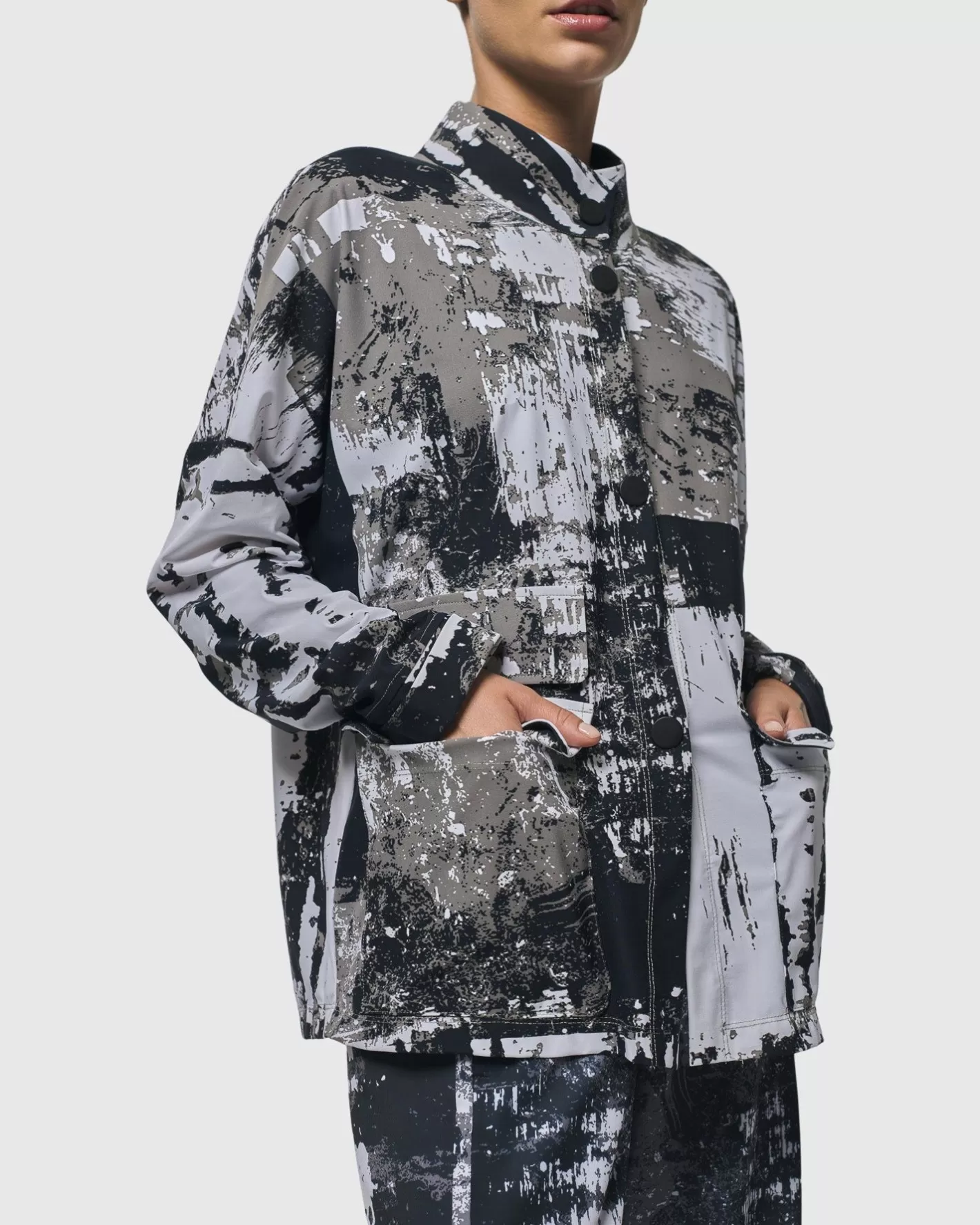 Digi Tech Jacket, Marble | Alembika Best