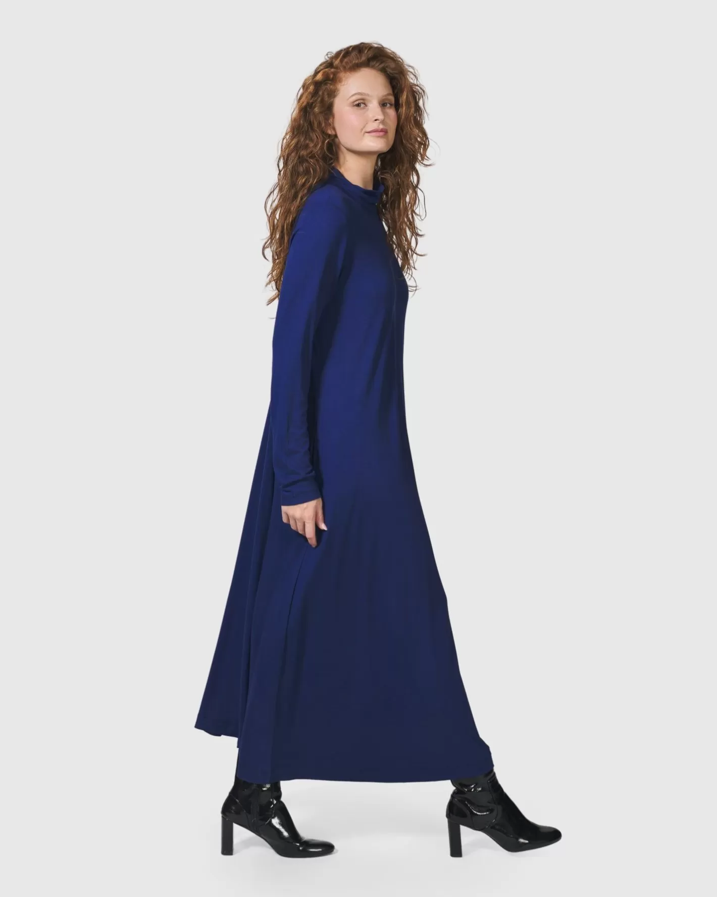 Essential A-Line Dress, Royal Blue | Alembika Best Sale