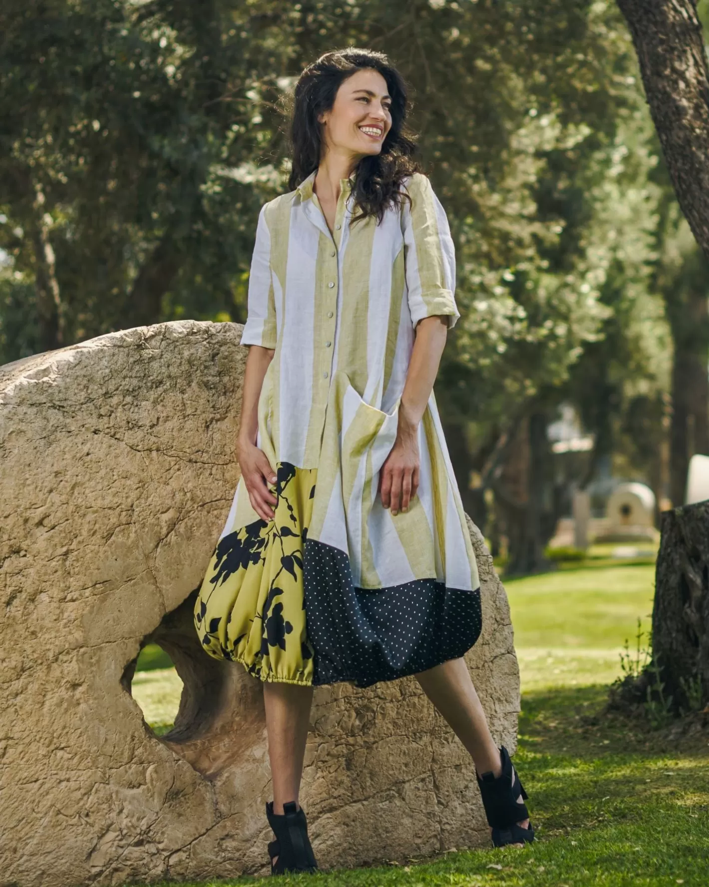 Limoncello Wonderful Dress, Mix | Alembika Outlet