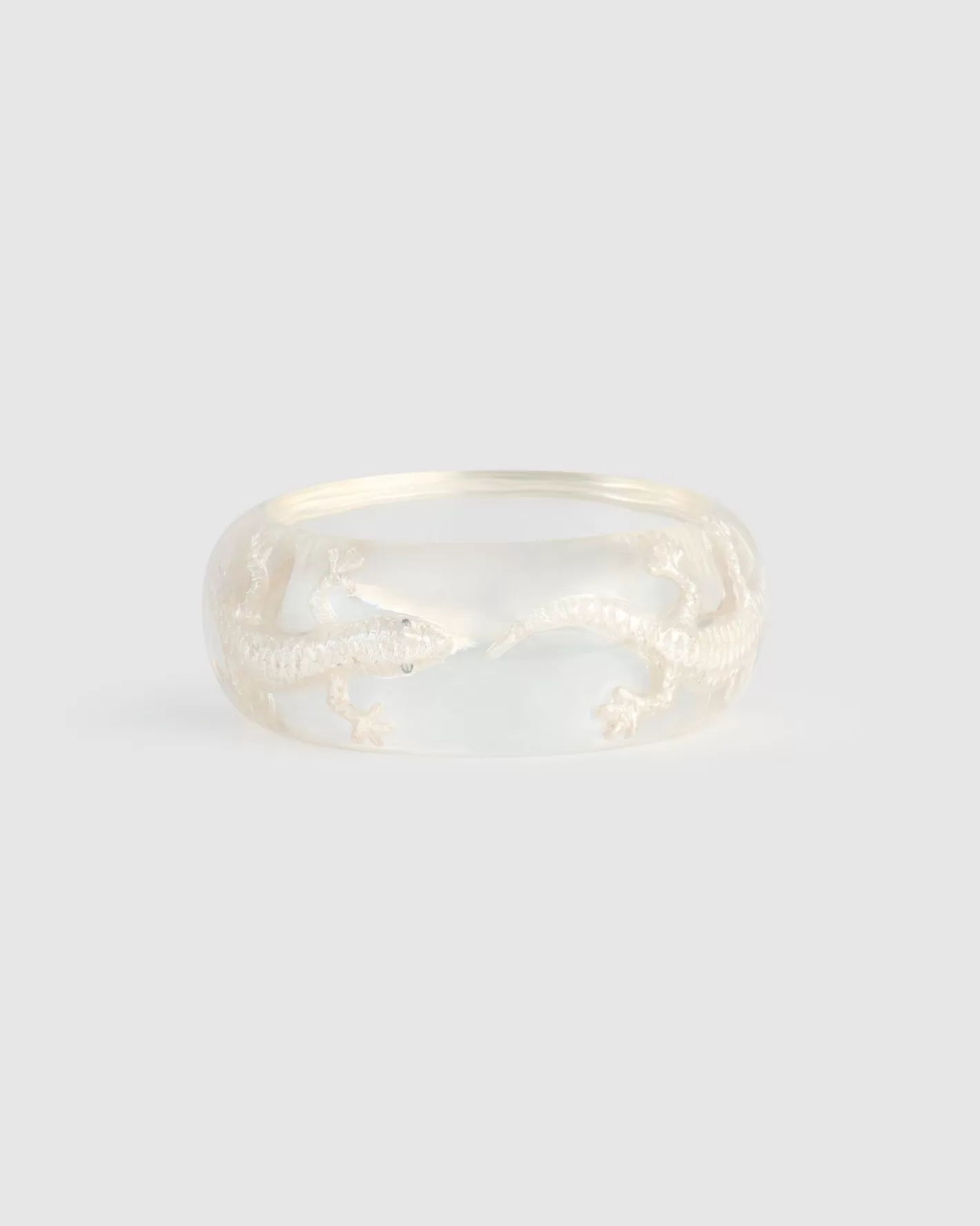 Lucky Bangle Bracelet, Frost | Alembika Online