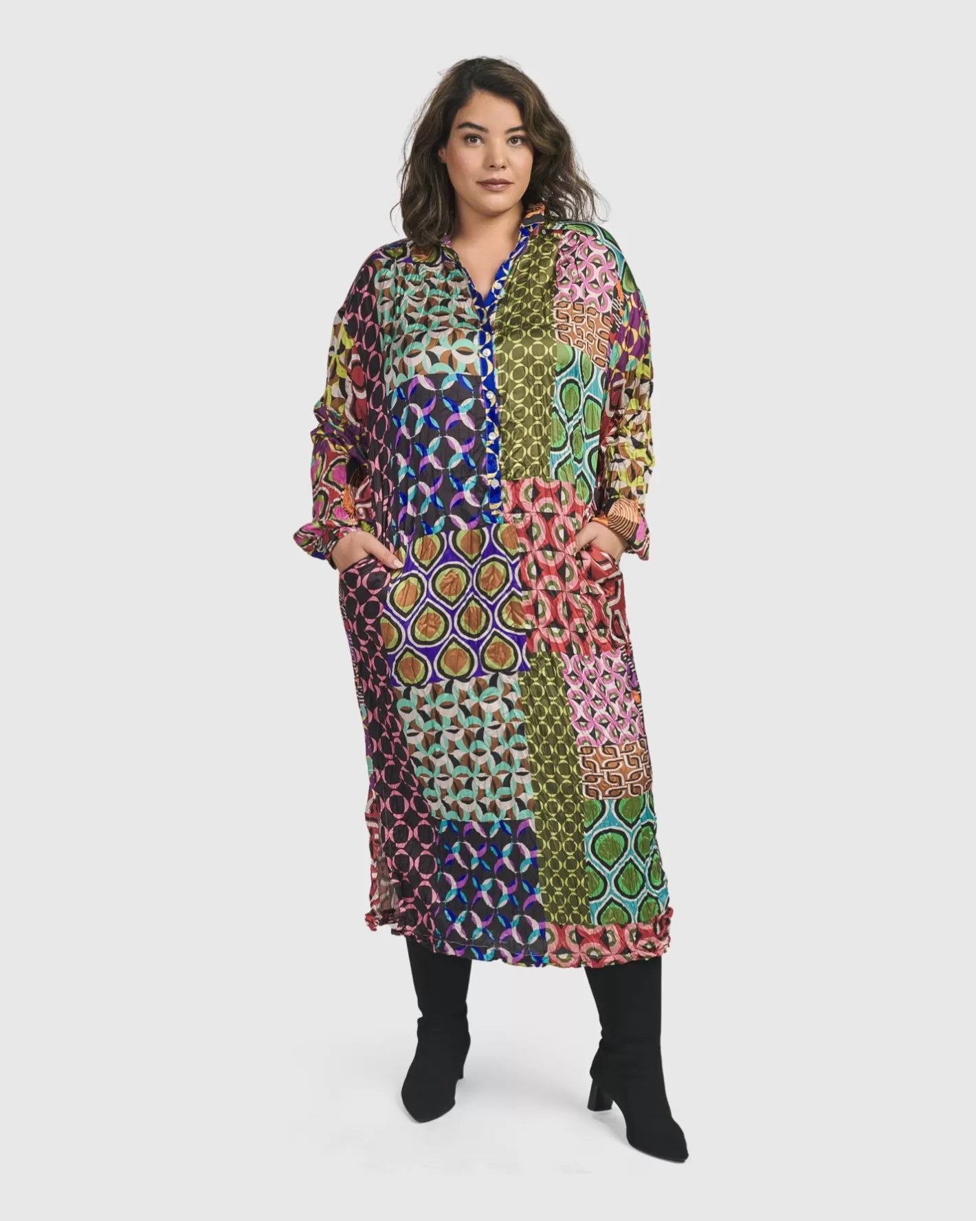 Lucy Kaleidoscope Maxi Dress | Alembika New