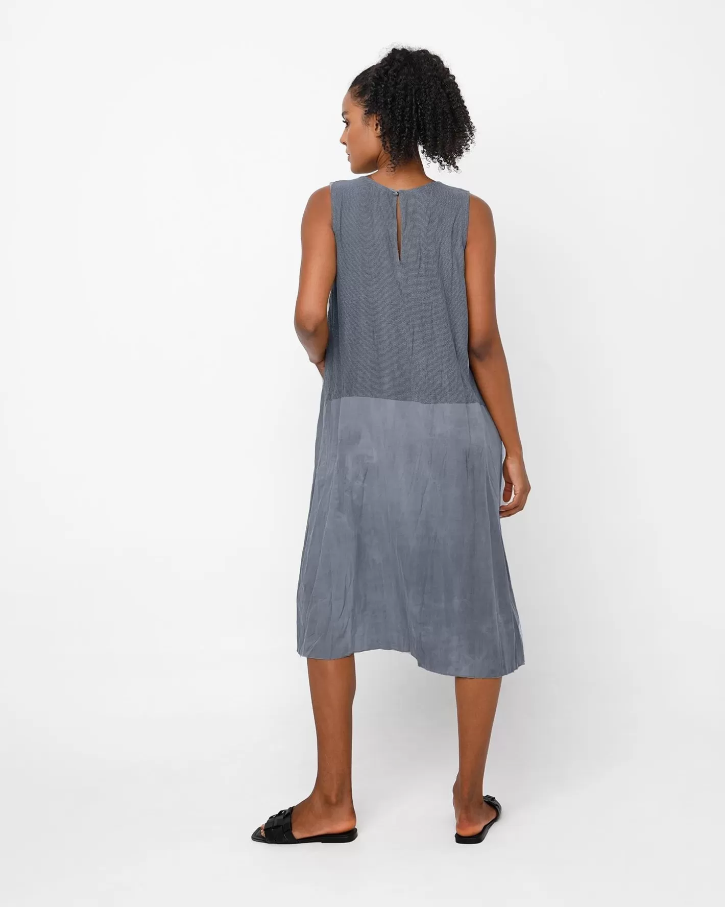 Ozai N Ku Monsoon Dress, Blue | Alembika Cheap