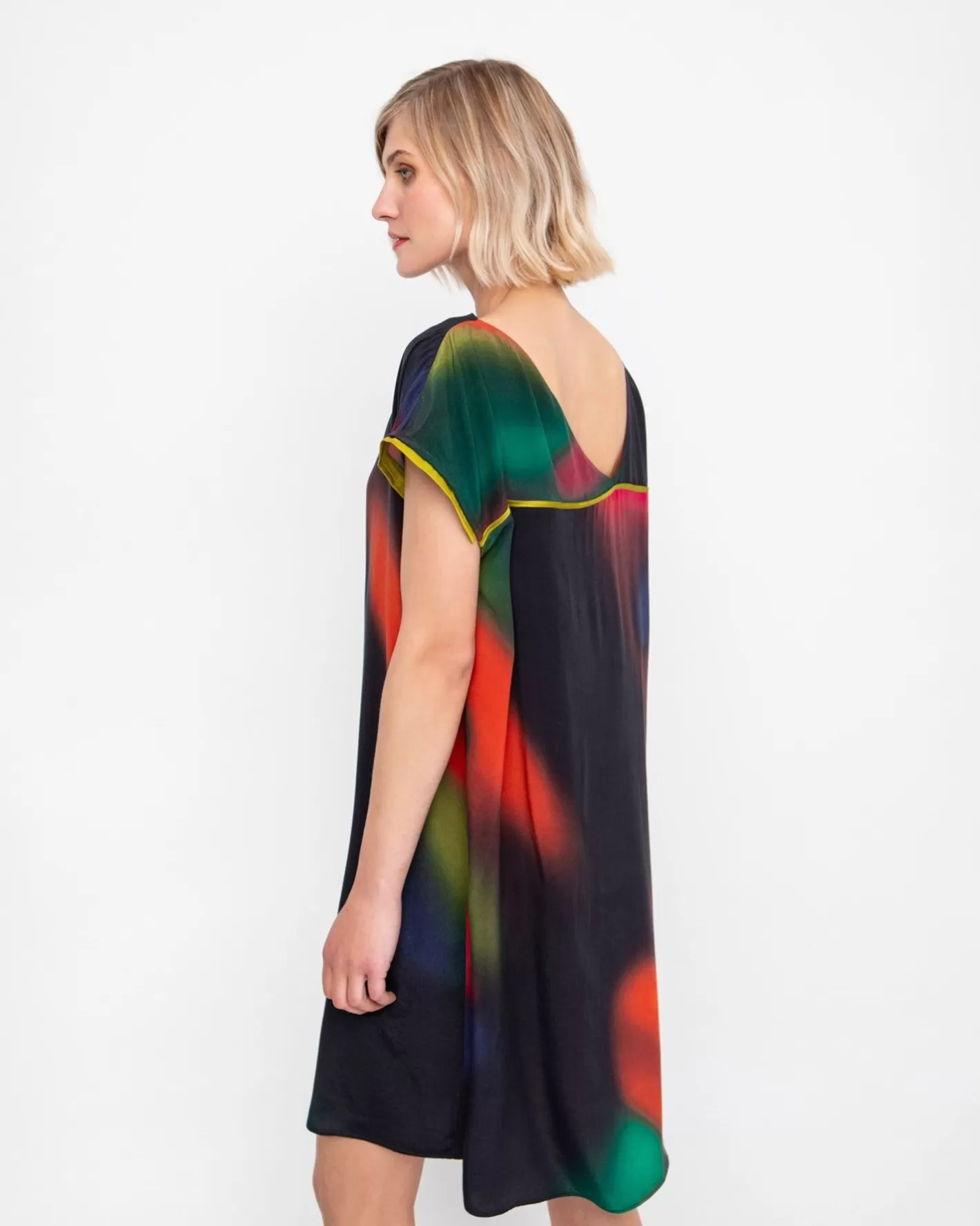 Ozai N Ku Northern Lights Shift Dress, Fall | Alembika Flash Sale