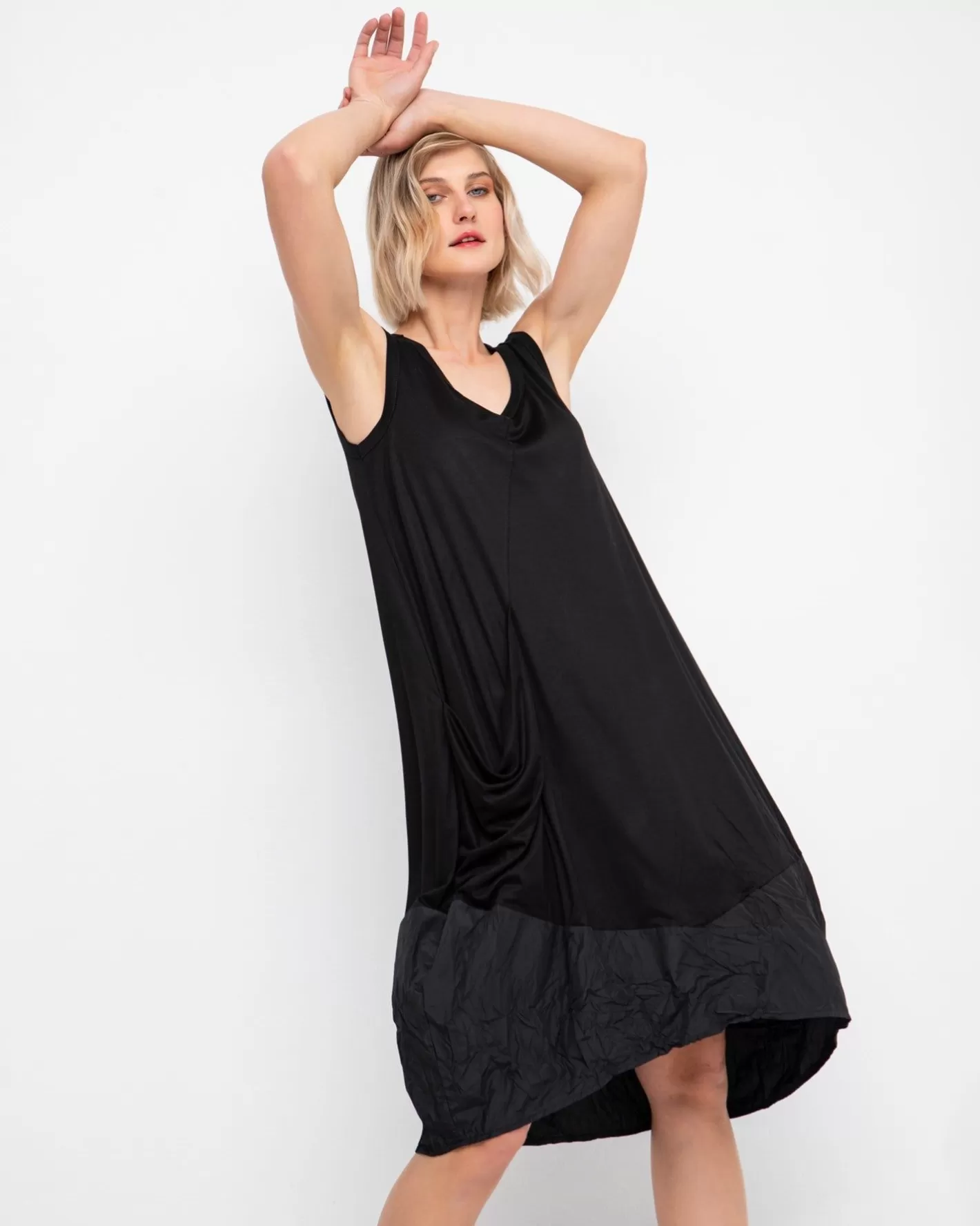 Ozai N Ku Parachute Dress, Black | Alembika Best Sale