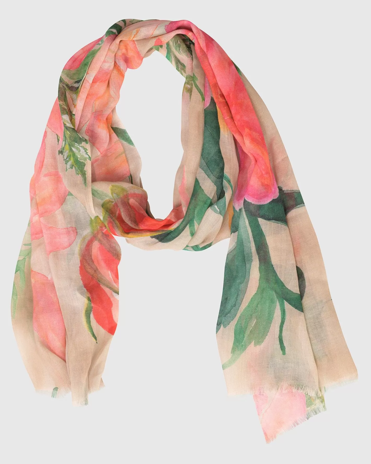 Primavera Scarf, Peony | Alembika Flash Sale