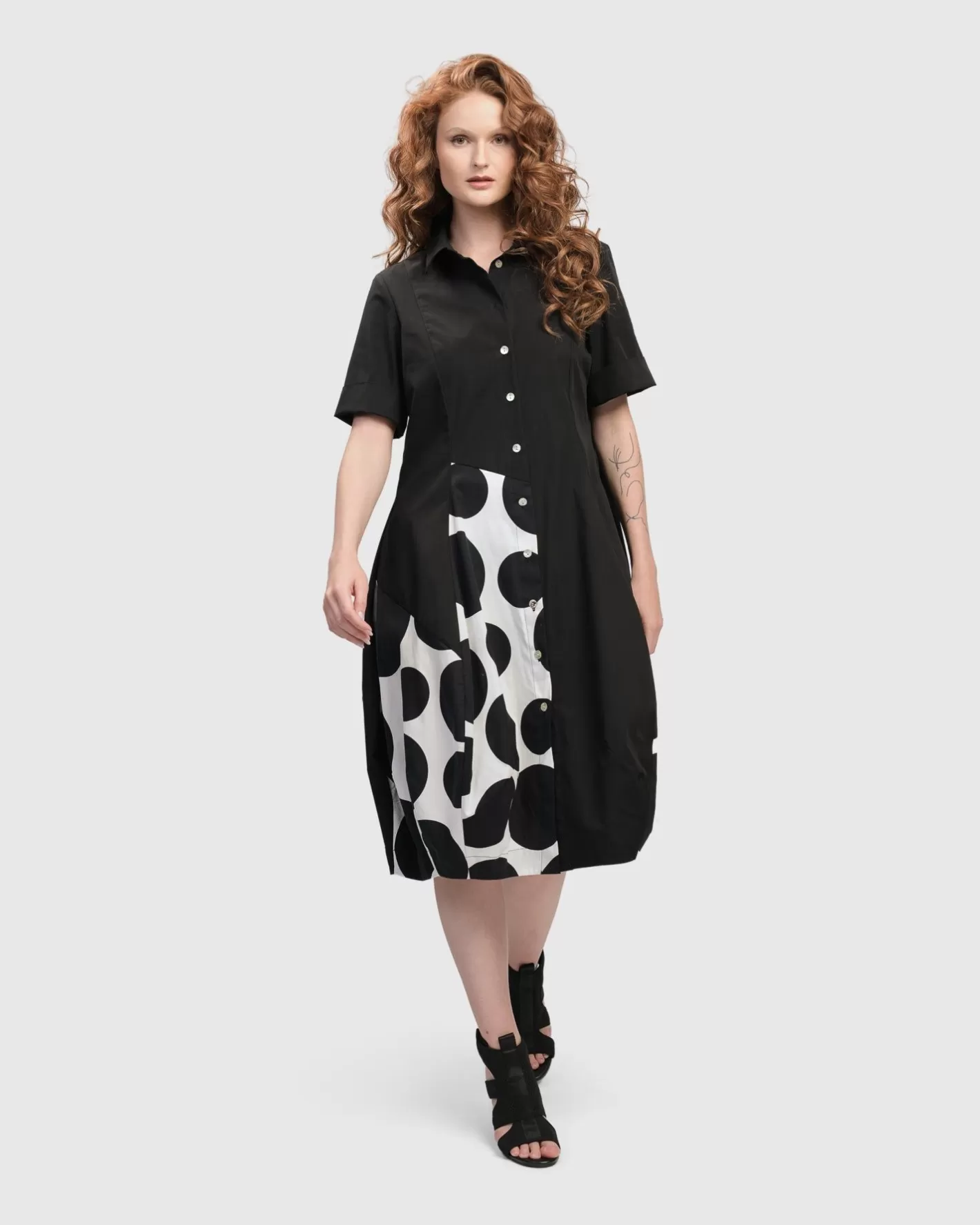 Urban Lafayette Wonderful Shirt Dress, Black | Alembika Cheap