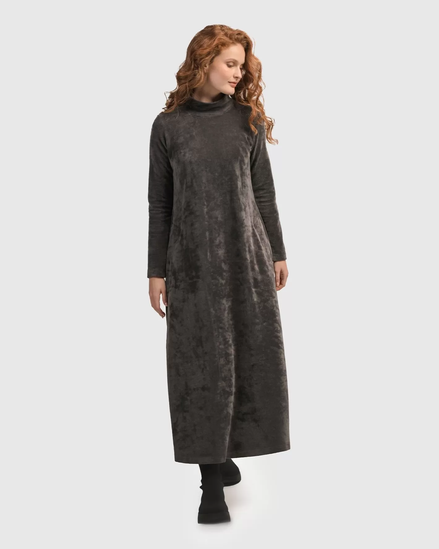 Urban Secret Crush Maxi Dress, Mink | Alembika Sale