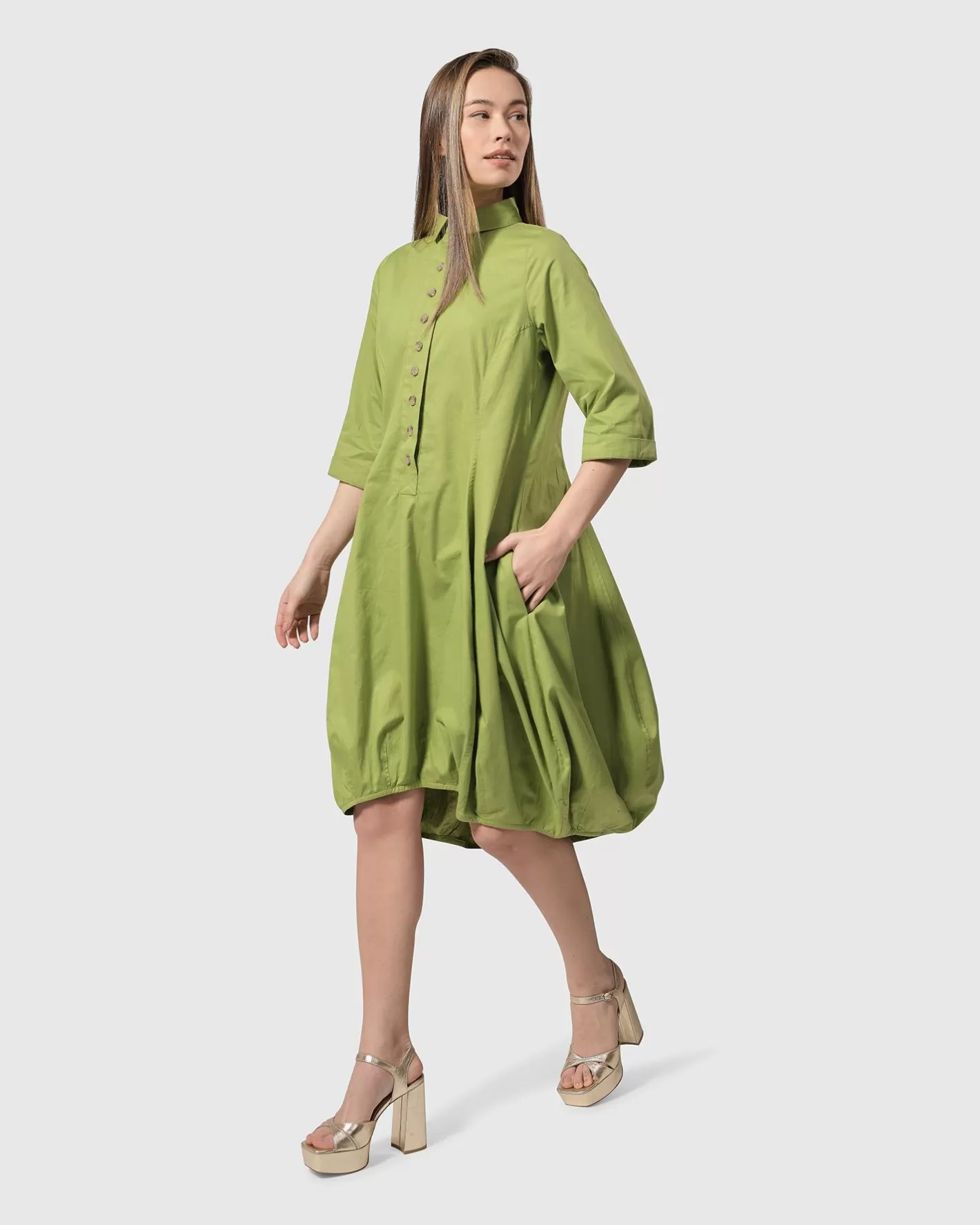 Urban Sheridan Wonderful Dress, Green | Alembika Clearance